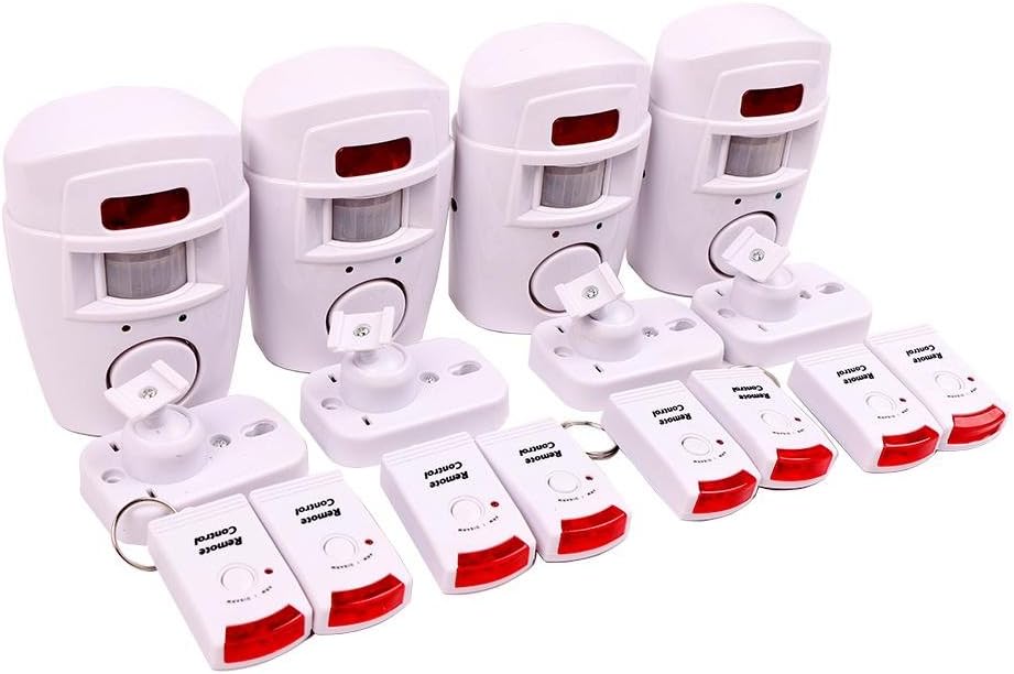 WER Infrared Wireless Motion Detection Alarm, Home Safety, Summer Garage, Storage Center, Caravan Alarm System - Image 3