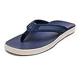 OLUKAI Leeward Men's Beach Sandals, Quick-Dry Flip