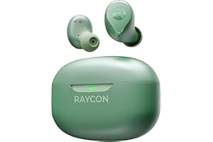 Raycon Everyday Earbuds (2024 Edition) - Bluetooth True Wireless in-Ear Buds with 32 Hours Playtime, Multpoint Technology, Extreme Comfort, and Active Noise Cancellation (Forrest Green)