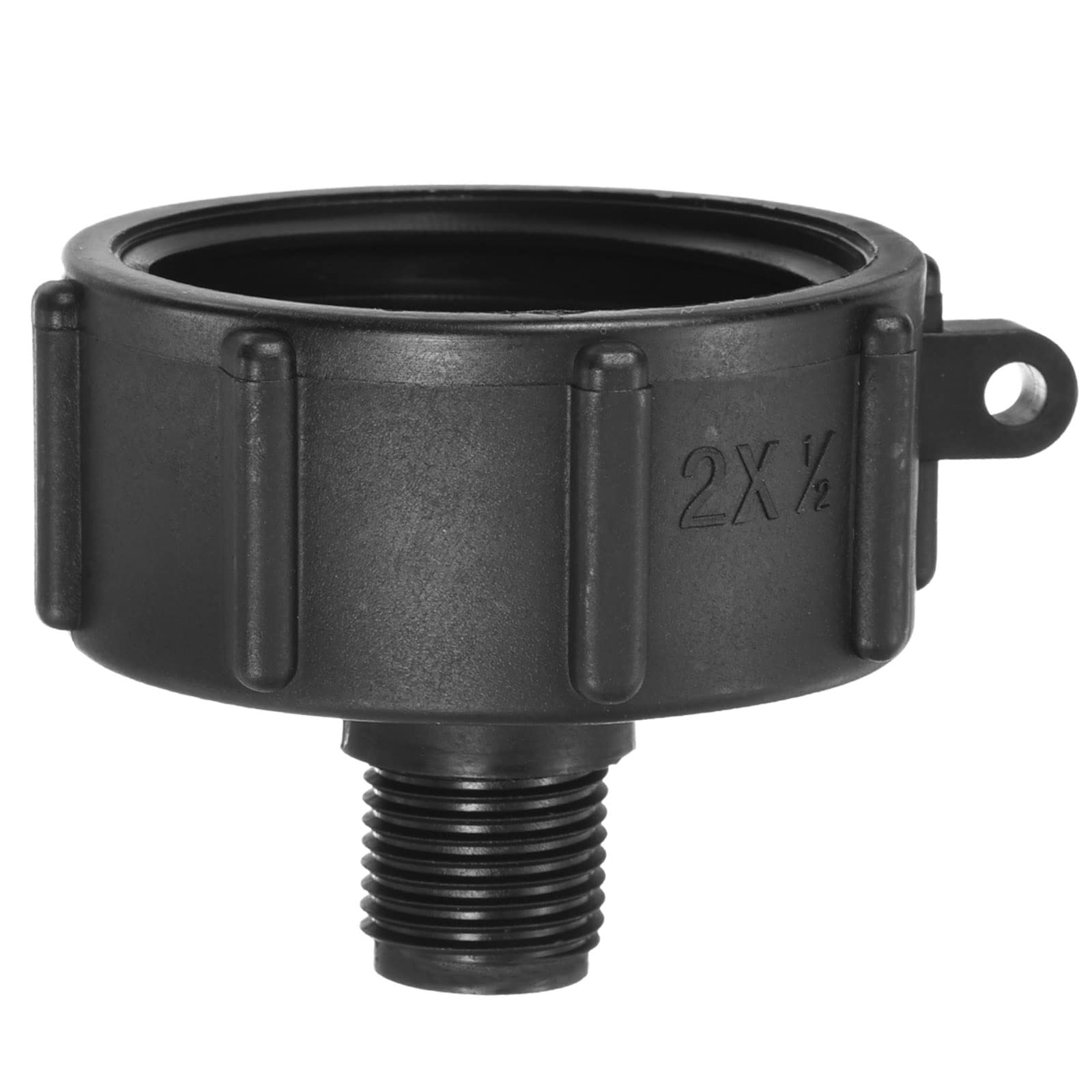 PATIKIL IBC Tote Adapter S60x6 Coarse Thread 1/2 BSP Male, 275-330 Gallon Drain Plug Connector for Water Tank Garden Hose