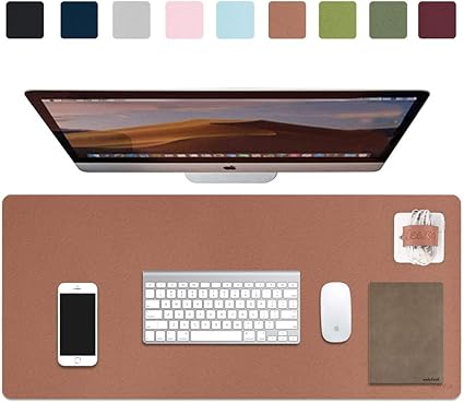 Amazon Icasso マウスパッド 大型 防水 ゲーミングマウスパッド 90x40cm Puレザー デスクマット おしゃれ 清潔しやすい 裏面滑り止め オフィス ホーム用 男女兼用 ブラウン Icasso マウスパッド 通販