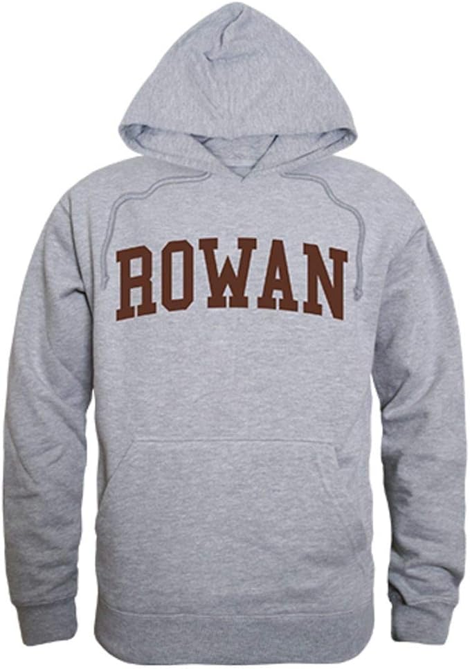 Rowan University Game Day Hoodie Sweatshirt Heather Grey at Amazon Men