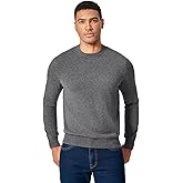 KVSS Men's Crewneck 100% Pure Cashmere Sweater, Pullover Cashmere Sweaters for Mens | Luxury from Inner Mongolia