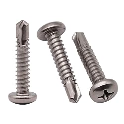 #6 x 1/2" (100 pcs) Pan Head Self Drilling