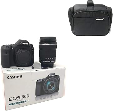 KamKorda Camera Shoulder Bag 80D DSLR Camera EF S 18 135mm f3 5 5 6 IS USM lens 2 Year Warranty KamKorda Camera Shoulder Bag 80D DSLR Camera EF S 18 135mm f3 5 5 6 IS USM lens 2 Year Warranty