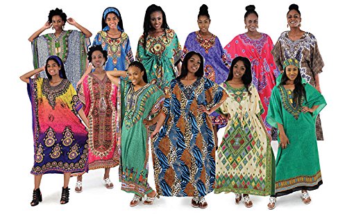 Set Of 12 Assorted Kaftans