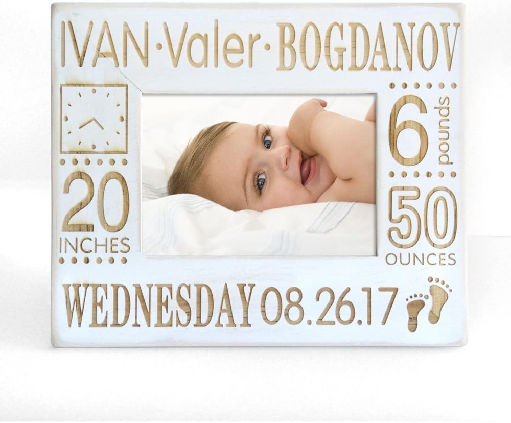 baby frames personalized
