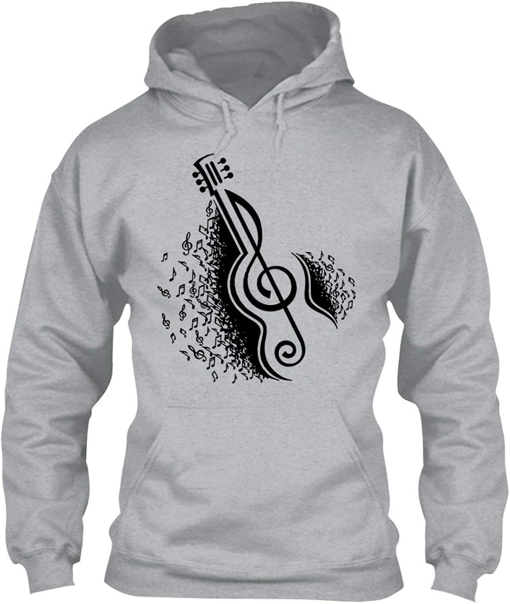 Are Blue Acoustic Guitar Pullover Hoodie, Hooded Sweatshirt Clothing