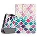 Fintie iPad Air 2 Case - [SlimShell] Ultra Lightweight Stand Smart Protective Cover with Auto Sleep/Wake Feature for Apple iPad Air 2, Moroccan Love
