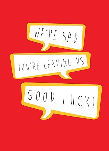 humorous personalised sorry you're leaving card: Amazon.co.uk: Kitchen ...