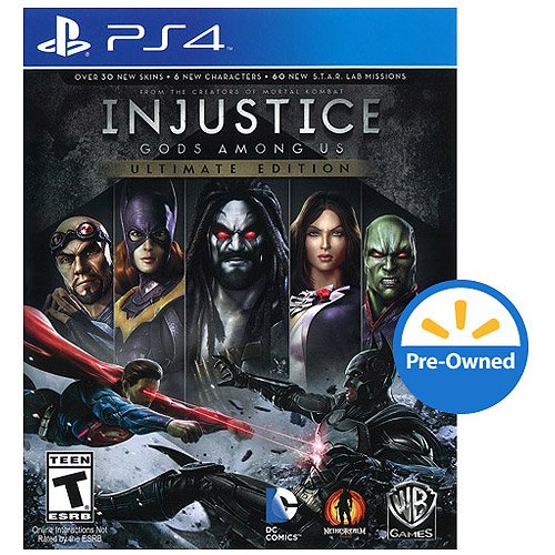 Injustice Gods Among Us (ps4) - Pre-owned