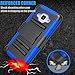 Galaxy Sky Case, J3 / J3 V Case, Galaxy Sol Case, Tekcoo [Hoplite Series] [Blue] Shock Absorbing Holster Locking Belt Clip Defender Heavy Kickstand Cover for Samsung Galaxy Amp Prime/Express Prime