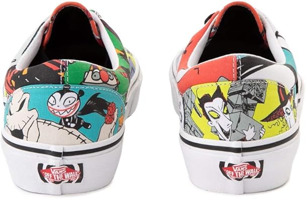 disney x vans slip on chex skate shoe
