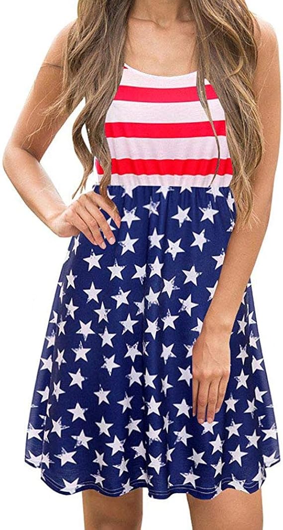 women's patriotic sundresses