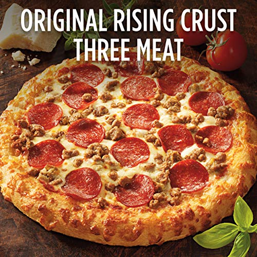 DIGIORNO Original Rising Crust Three Meat Frozen Pizza, 29.8 oz. | Made with Mozzarella Cheese