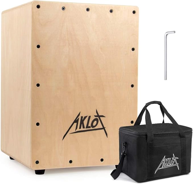 Aklot Cajones Trommel Kompaktes Akustik Jam Cajons Set Percussion Cajon