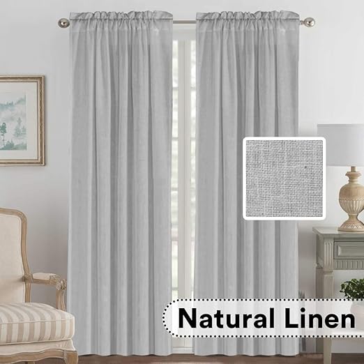 Amazon Com H Versailtex 2 Pack Ultra Luxurious High Woven Linen