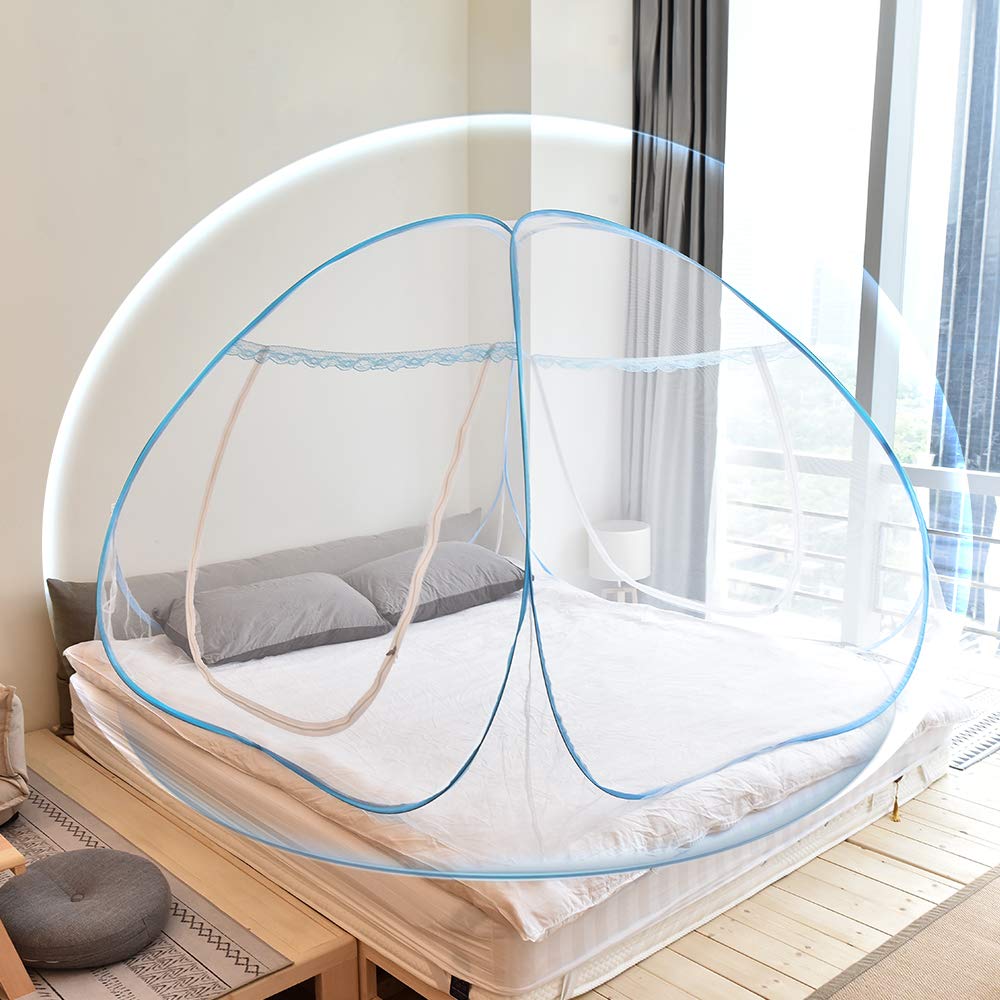 Yoosion Anti Mosquito Nets Pop Up Mosquito Net Bed Tent with Bottom 200