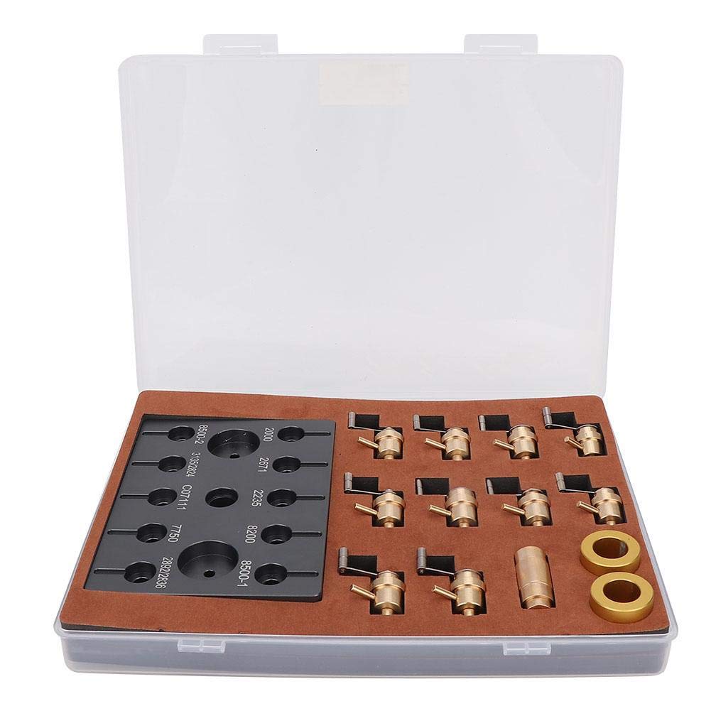 QiterrQiterr Watch Mainspring Winder Repair Tools, Alloy Steel Watch Winding Tool Accessories Wristwatch Repairing Kit Watch Winding Accessory