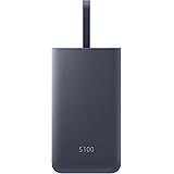Samsung EB-PG950CNEGUS Fast Charge 5100 mAh Battery Pack w/ USB-C, MicroUSB Cable - Navy Blue