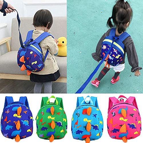 DB Dinosaur Toddler mini backpack with leash,children Kids baby harness bookbag