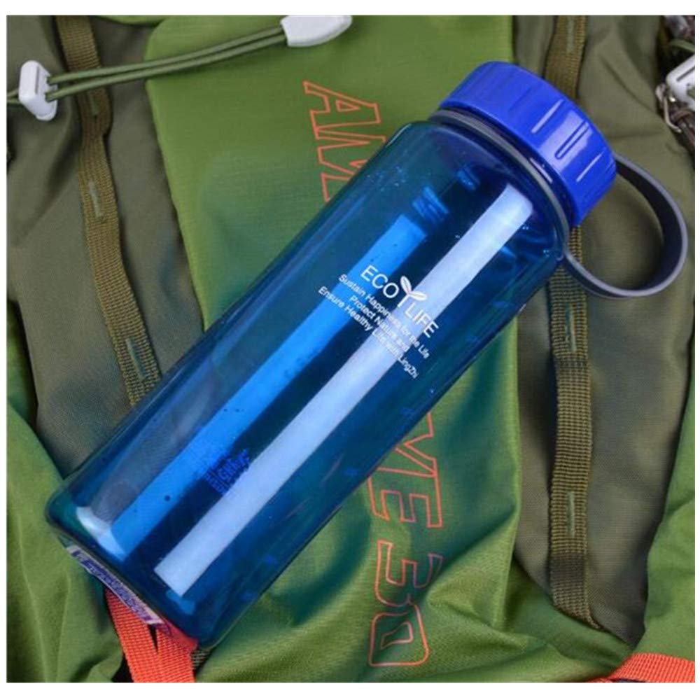 MATT SAGA Sports Water Bottle Wide Mouth 500ml/17oz Outdoor Travel Portable Fitness Camping Hiking Runing Cycling Water Bottle Men Women BPA Free