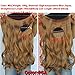 Secret Halo Hair Extensions Flip in Curly Wavy Hair Extension Synthetic Women Hairpieces 20