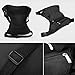 Groupcow Motorcycle Riding Outdoor Canvas Waist Pack Drop Leg Bag (Black)