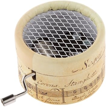 Caja Papel Música Manivela Mecanismo Melodía para Elise: Amazon.es: Juguetes y juegos