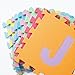 HemingWeigh Kids Multicolored Alphabet Puzzle Play Mat - 26 Tiles - Soft and Safe EVA Foam - Excellent for Day Care's, Play Rooms, Baby rooms, and playgrounds