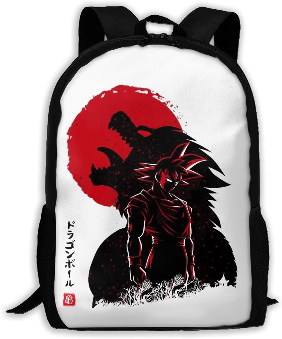 Dragon Ball Z Goku Ozaru Achtergrond Reizen Daypack School Bag College Bookbag Laptop Rugzak Voor Mannen Vrouwen Amazon Nl