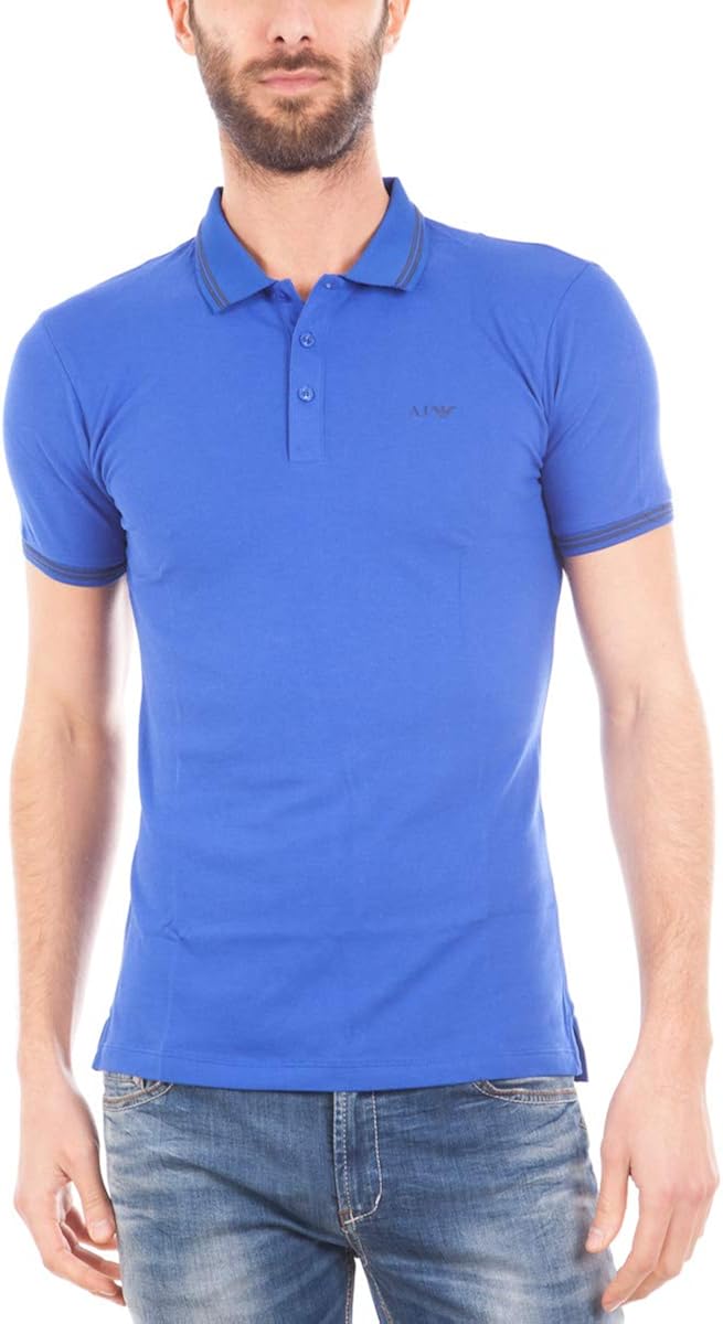 armani jeans polo shirt muscle fit