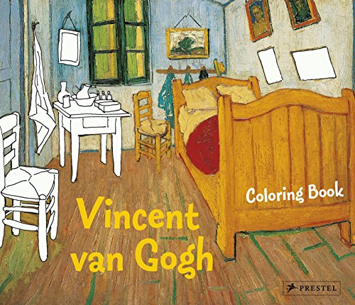 Coloring Book Vincent Van Gogh (Prestel Coloring Books)
