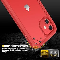 Diaclara Designed for iPhone 12/12 Pro Case, Full