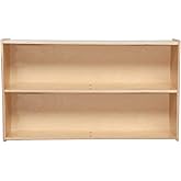 Contender 2 Shelf Horizontal Bookcase (48" Width) |Montessori Shelf - Toy Storage Organizer, Arts, Crafts &amp; Supplies Storage Unit | for Home, Office, Classroom, Daycare