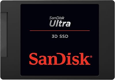 SanDisk Ultra 3D 500GB SATA SSD 560MB/s Read 510MB/s Write nCache 2.0