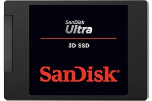 SanDisk Ultra 3D NAND 1TB Internal SSD - SATA III 6 Gb/s, 2.5 Inch /7 mm, Up to 560 MB/s - ‎SDSSDH3-1T00-G26
