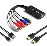 RuiPuo Female Component to HDMI Converter YPbPr to