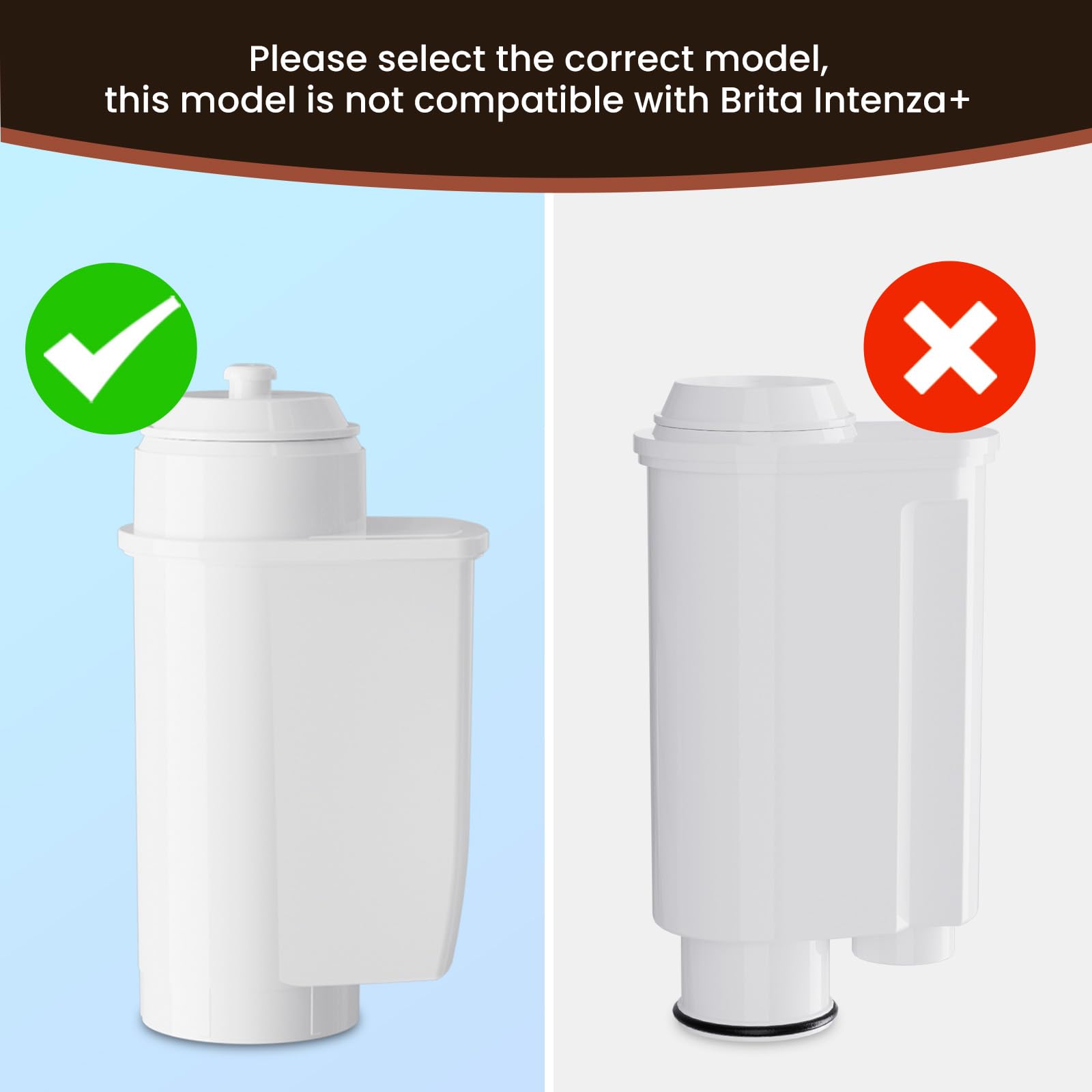 GOLDEN ICEPURE Wasserfilter Kaffeevollautomat für Siemens® Wasserfilter EQ Series, EQ3/EQ6/EQ9, EQ500, S700, Brita® Intenza 575491, Bosch® TCZ7003, TCZ7033, NSF-zertifizierter, 3 stück 5