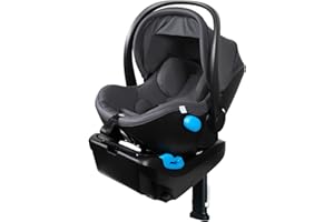 Clek Liing Infant Car Seat with Adjustable Load Leg, Compact, Lightweight Design, 7 Recline Positions, Easy-to-Use Rigid Latch, and Flame Retardant-Free (Edge Ziip)