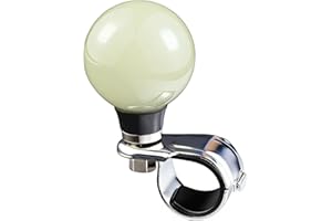 Arenbel Ball Shape Steering Wheel Knob Spinner Car Turning Assist Handle Booster Fit Most Agricultural Tractors Forklifts Law