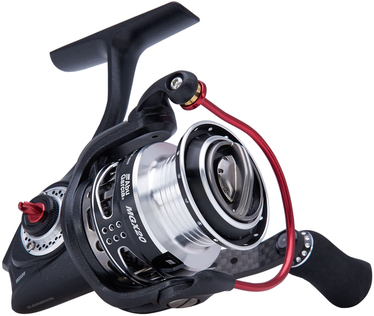 Abu Garcia Revo MGX Spinning Reel - 11 Bearings, Carbon Matrix Drag, Drop Shot Keeper - For Freshwater Fishing - Pike, Perch, Zander, Trout