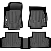 SMARTLINER All Weather Custom Fit Floor Mats 2 Row Liner Set Compatible with 2021-2025 Mercedes-Benz AMG GLB 35