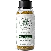 Pindi Masala Chaat Masala Powder &ndash; Hand Ground Tangy &amp; Spicy All Purpose Indian Seasoning Blend | Street-Style Flavour for Snacks, Fruits &amp; Salads | No Preservatives, No Added Colour | Vegan | Non-GMO | No MSG | Gluten Free | Indian Origin | Hand Ground