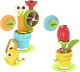Yookidoo Pour N Grow Pop Up Garden Bath Toy Snail & Flower Set view 5