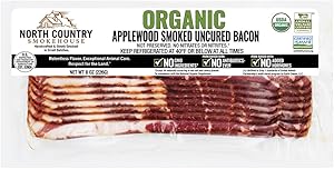 North Country Smokehouse Organic Bacon, 8 Ounce