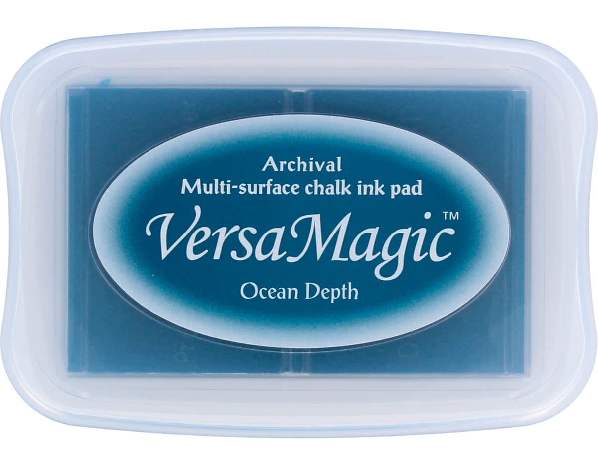 Tsukineko Ocean Depth Versa Magic Ink Pad, Turquoise