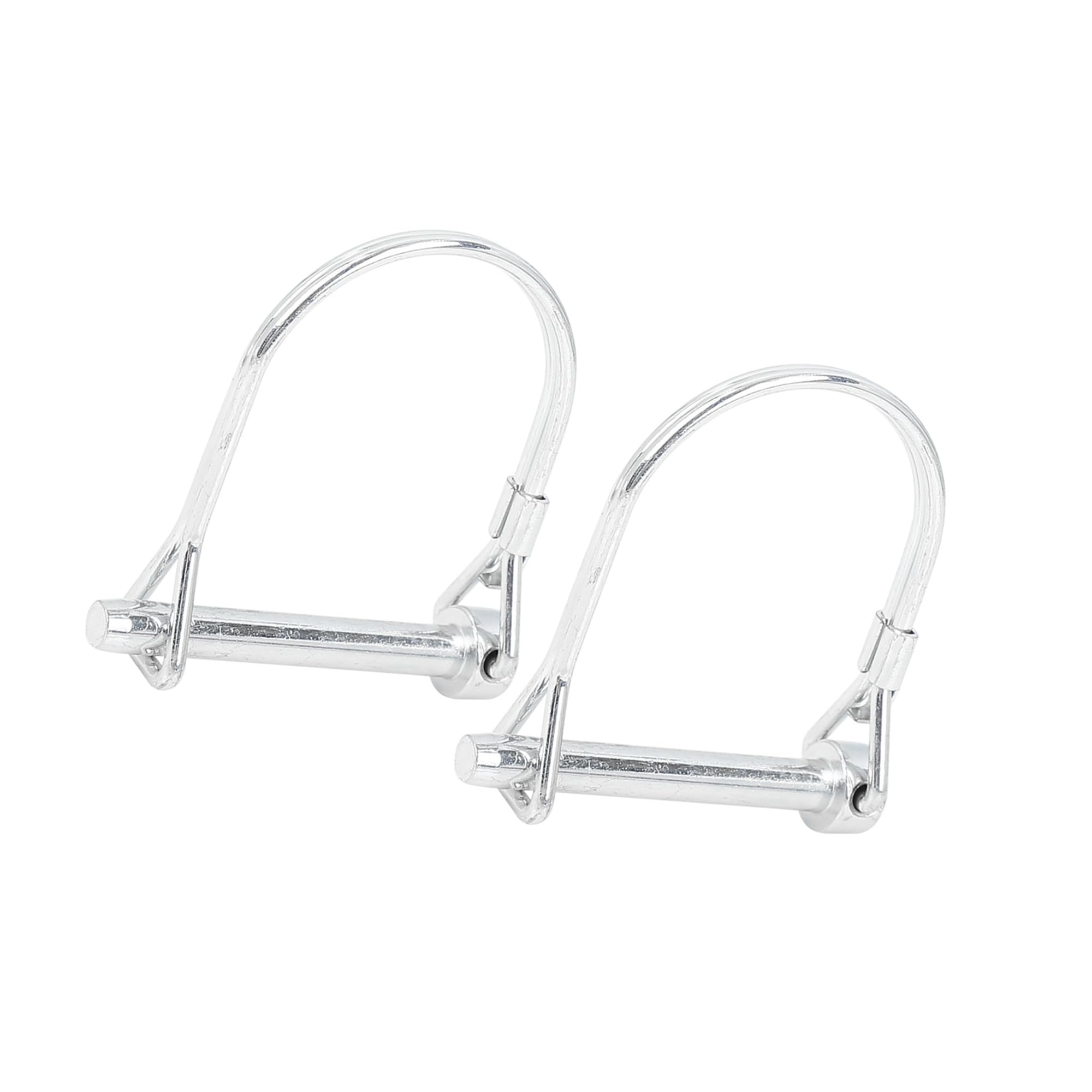 INFINAUTO 2pcs Bicycle Arch D Shape Trailer Shaft Locking Pin Coupler Pin Stylish Design