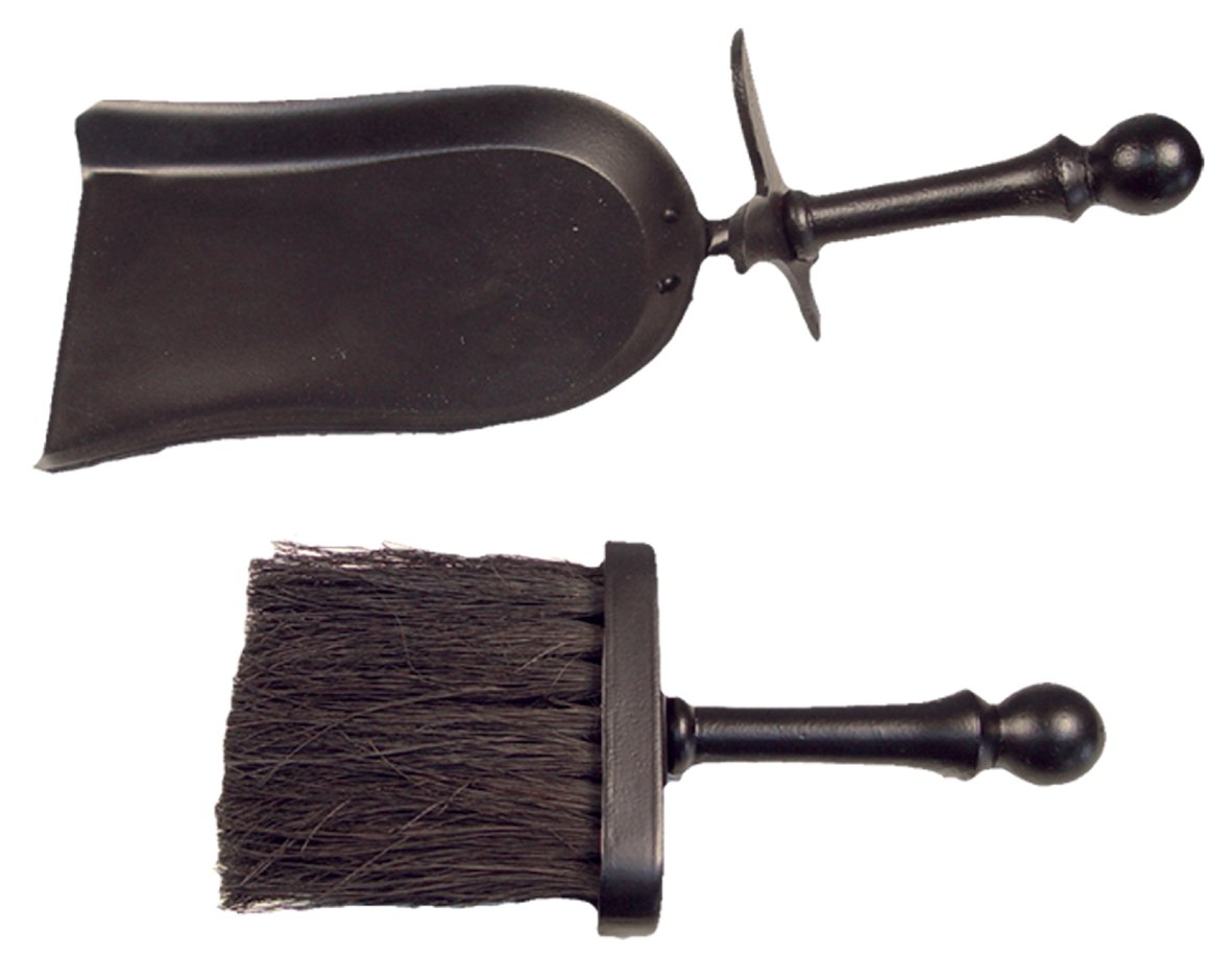 Imex El Zorro 70410 - Set of Brush and Dustpan for Fireplace