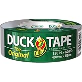 The Original Duck Brand Duct Tape, 1-Pack 1.88 Inch x 60 Yard, Silver (394475)